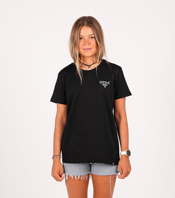 Camiseta STYLING Sopelana-Negro