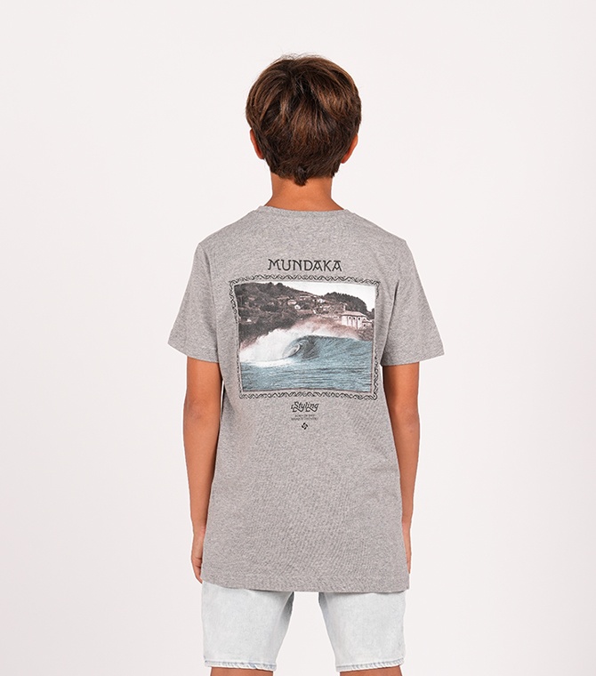 Camiseta STYLING Mundaka - Gris