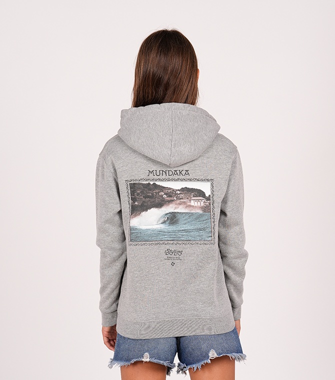 Sudadera STYLING Mundaka-Gris