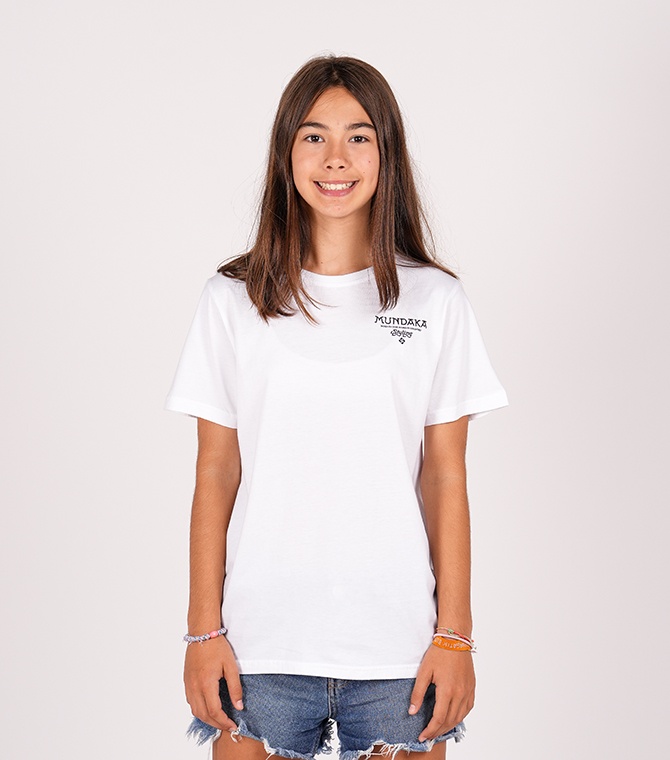 Camiseta STYLING Mundaka-Blanco