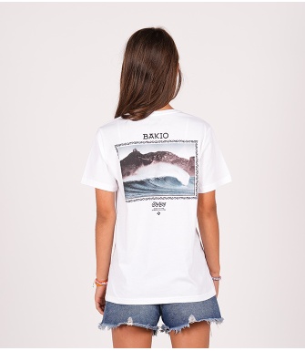 Camiseta STYLING Bakio-Blanco