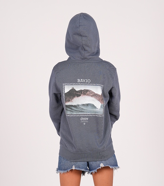 Sudadera STYLING Bakio-Azul