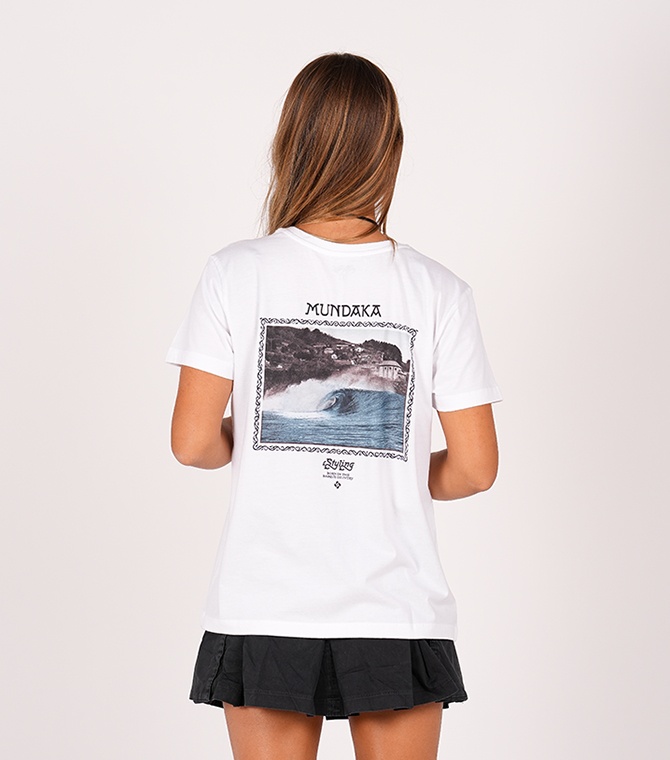 Camiseta STYLING Mundaka-Blanco