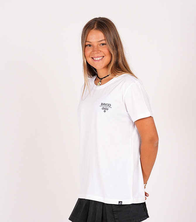 Camiseta STYLING Bakio-Blanco