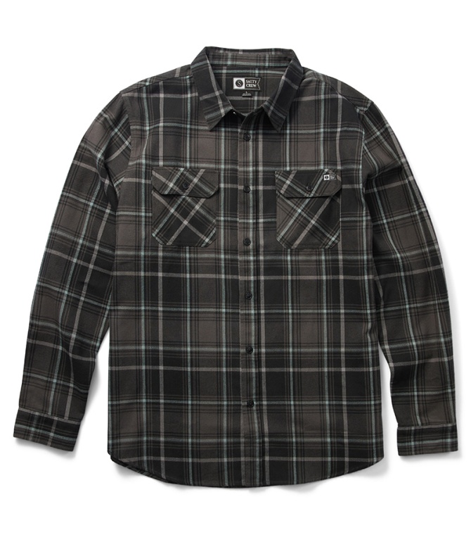 Camisa SALTY CREW Daybreak Flannel - Black