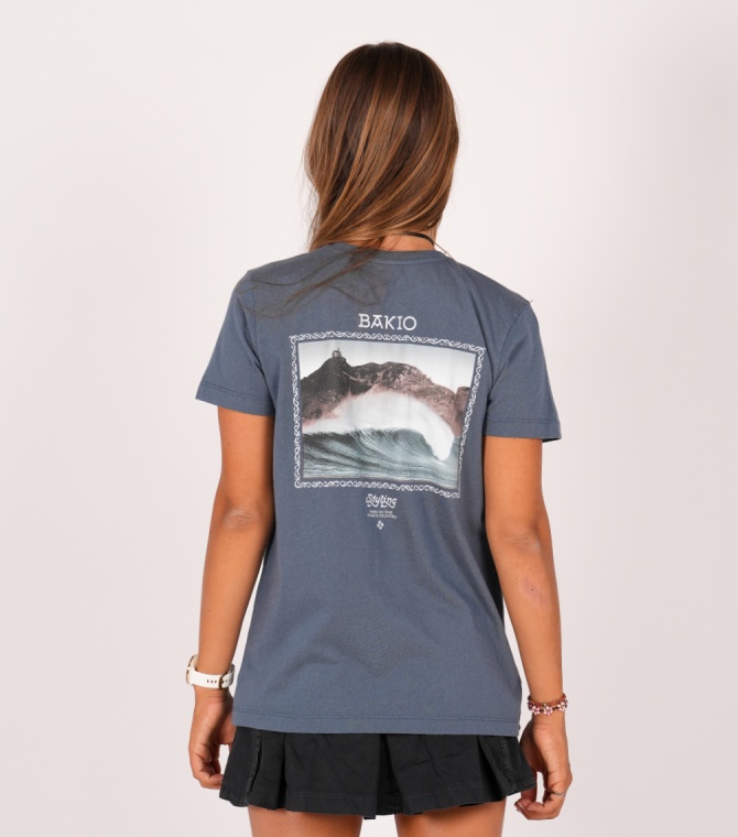 Camiseta STYLING Bakio-Azul