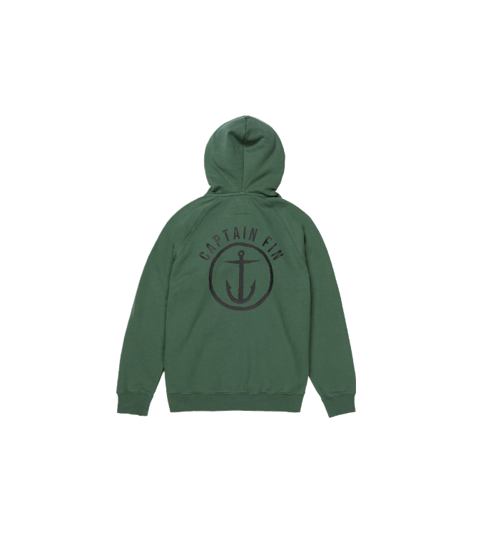 Sudadera CAPTAIN FIN Shweaty Anchor -Cilantro Green