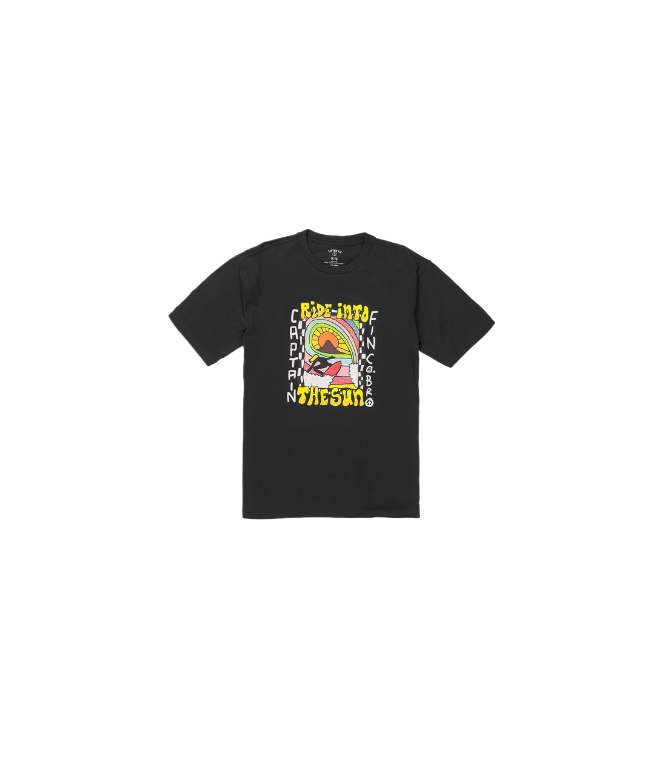 Camiseta CAPTAIN FIN Ozzy Wrong Sunrider -Black