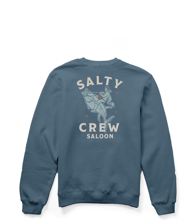 Sudadera SALTY CREW Saloon Boys-Slate