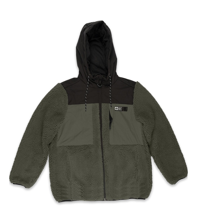 Chaqueta SALTY CREW Kodiak High Pile Sherpa -Olive