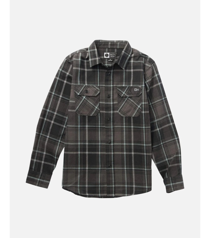 Camisa SALTY CREW Daybreak Boys Flannel-Black