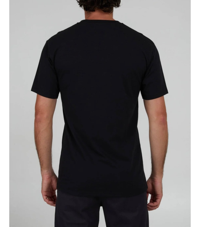 Camiseta SALTY CREW Lineup Stripe Premium-Black