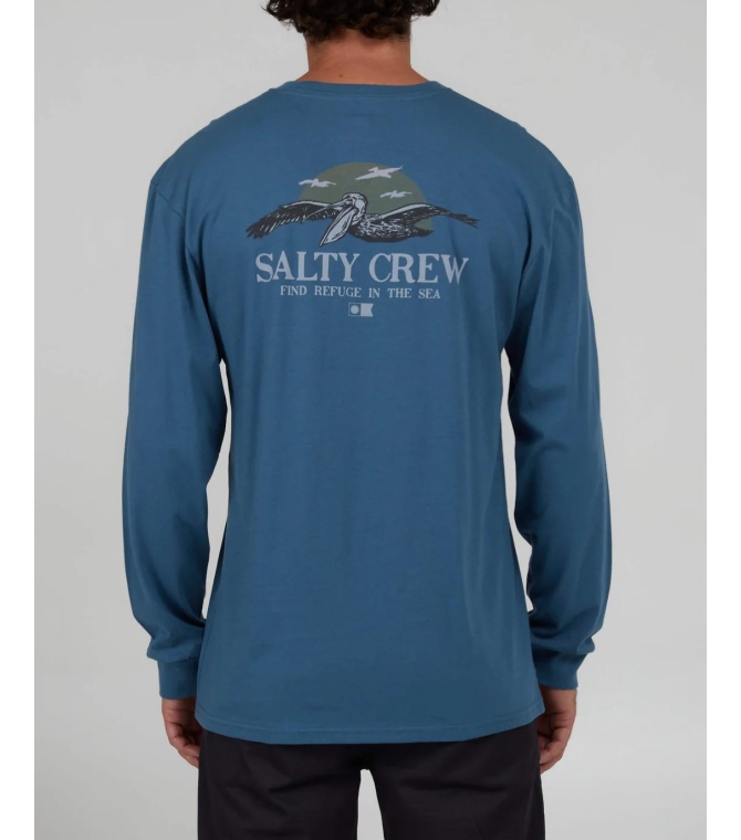 Camiseta SALTY CREW Soarin Premium-Slate