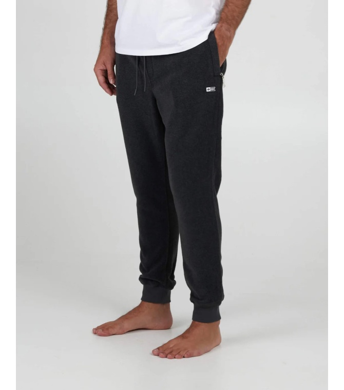 Pantalon SALTY CREW Swellter Polar Fleece Pant-Charcoal Heather