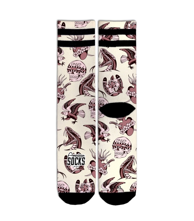 Calcetín AMERICAN SOCKS Nitro Fury - Mid high