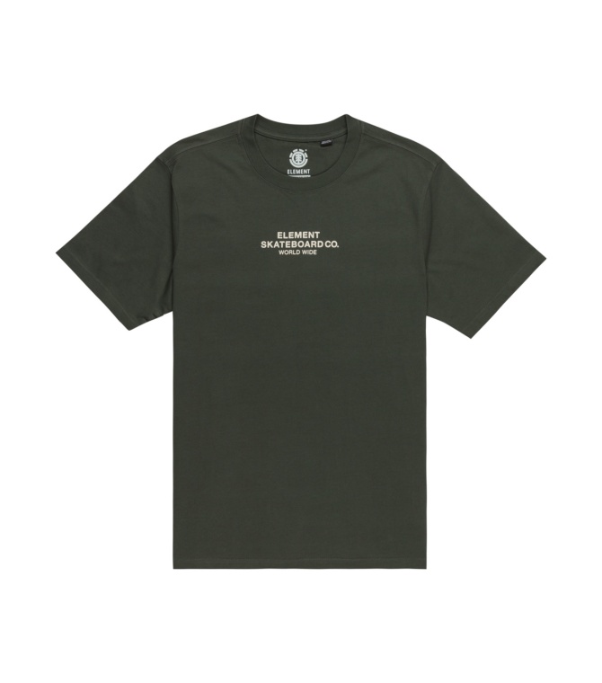 Camiseta Element Skateboard Co -Deep Forest - Solid