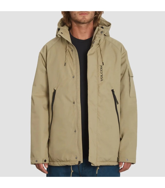 Chaqueta VOLCOM Stoke Stone Ii 10K Jacket-Khaki