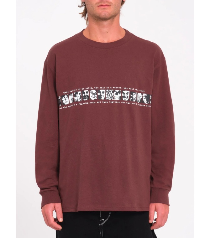 Camiseta VOLCOM Skate Vitals Remy-Merlot