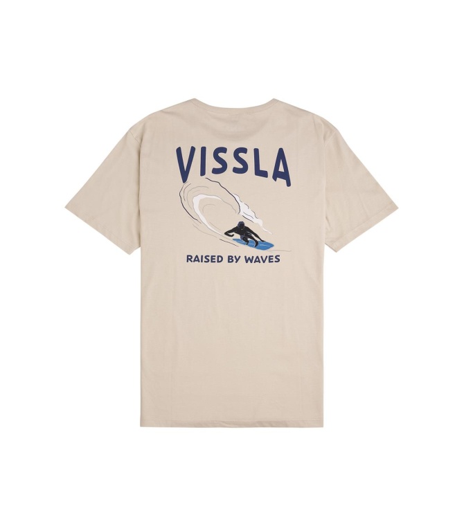 Camiseta VISSLA Raised By Wave-Bone