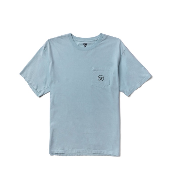 Camiseta VISSLA Super Wolf Premium Pkt-Chambray