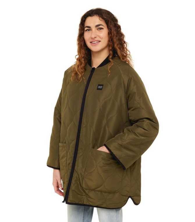 Chaqueta SISSTREVOLUTION Jane-Dark Olive