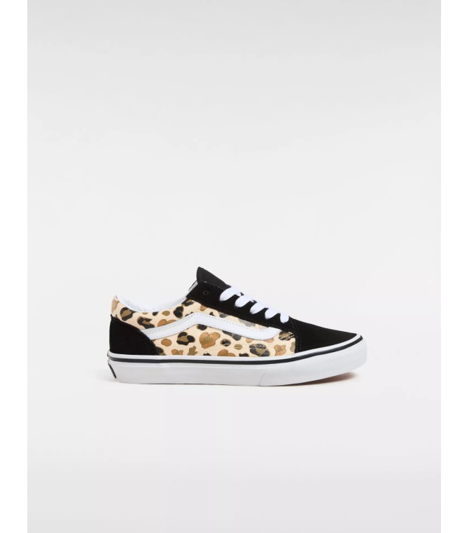 Zapatillas VANS Old Skool Leopard Glitter - Black/brown