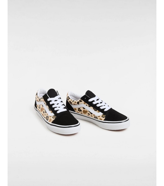 Zapatillas VANS Old Skool Leopard Glitter - Black/brown