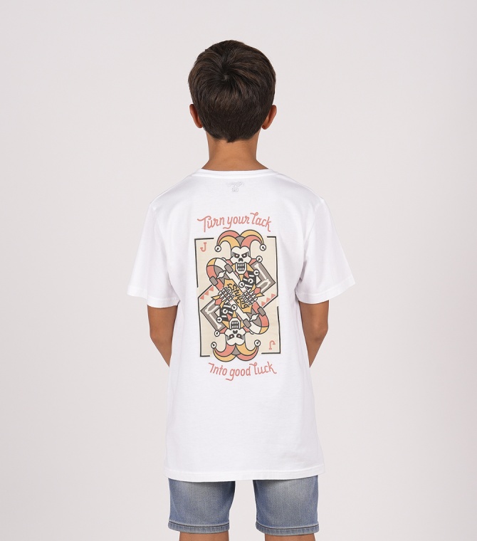 Camiseta STYLING Joker-Blanco