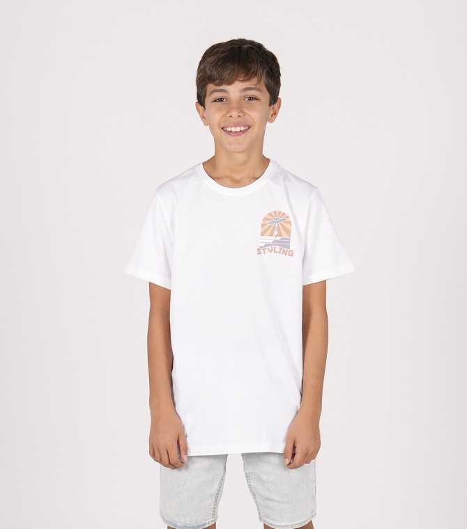 Camiseta STYLING Truth-Blanco