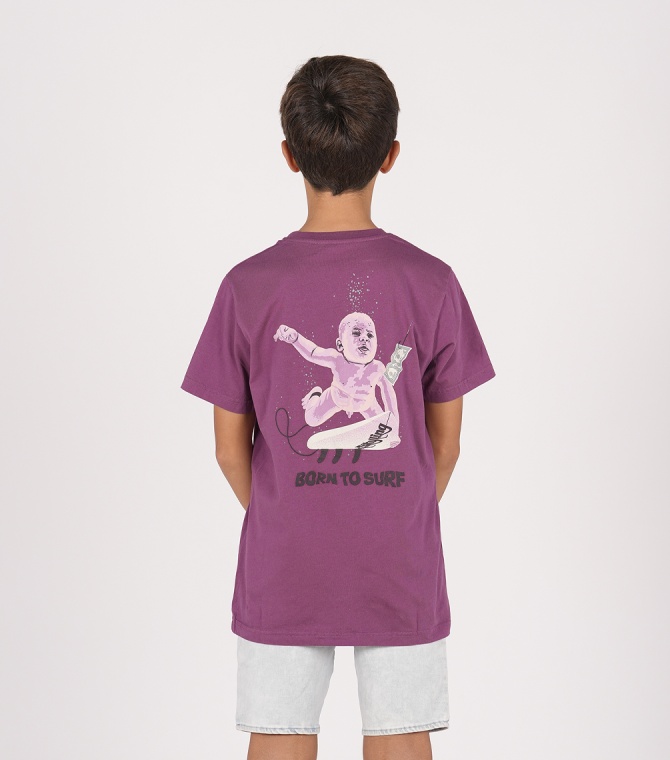 Camiseta STYLING Nirvana - Merlot