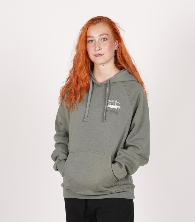 Sudadera STYLING Cuatro latas-Jade