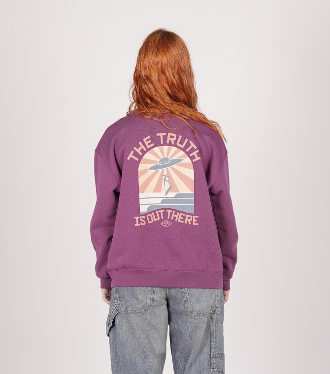 Sudadera STYLING Truth -Merlot