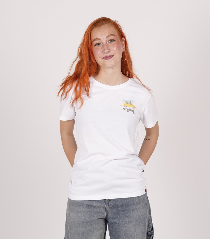 Camiseta STYLING Cuatro Latas-Blanco