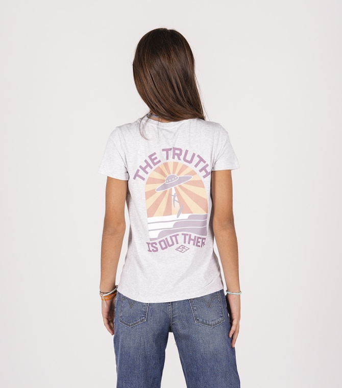 Camiseta STYLING Truth-Pearl Heather