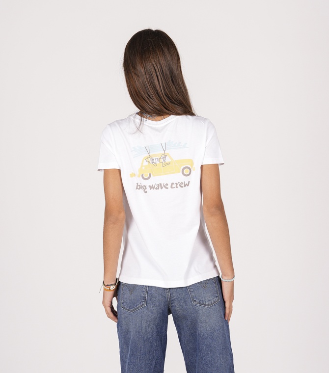 Camiseta STYLING Cuatro Latas-Blanco