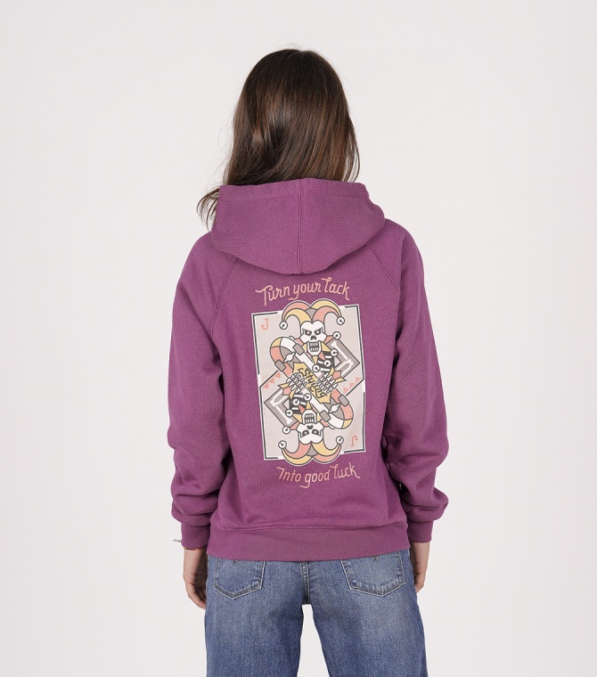 Sudadera STYLING Joker-Merlot