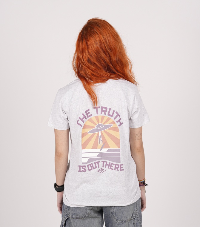 Camiseta STYLING Truth-Pearl Heather