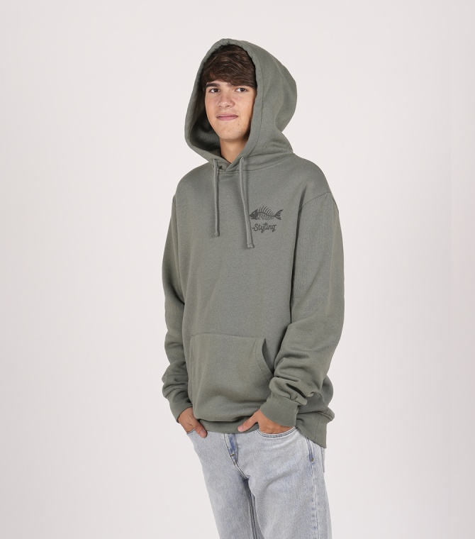 Sudadera STYLING Fishbone-Jade