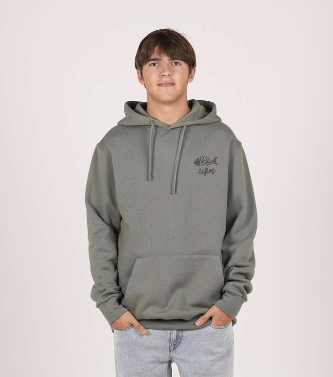 Sudadera STYLING Fishbone-Jade