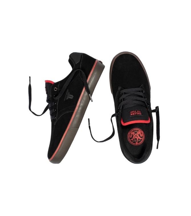 Zapatillas FALLEN The Goat-Black/Red/Gum