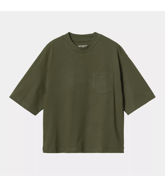 Camiseta CARHARTT WIP W'Colburn T-Shirt-Office Green