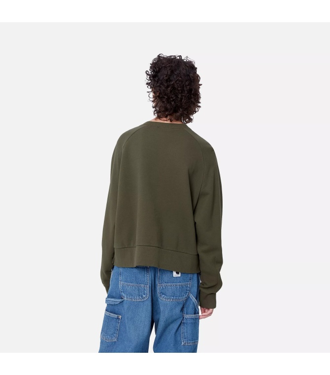 Sudadera CARHARTT WIP W' Colburn Sweat-Office Green