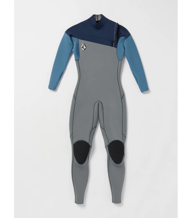 Integral VOLCOM Modulator 4/3mm Chest Zip Fullsuit - Cruzer blue