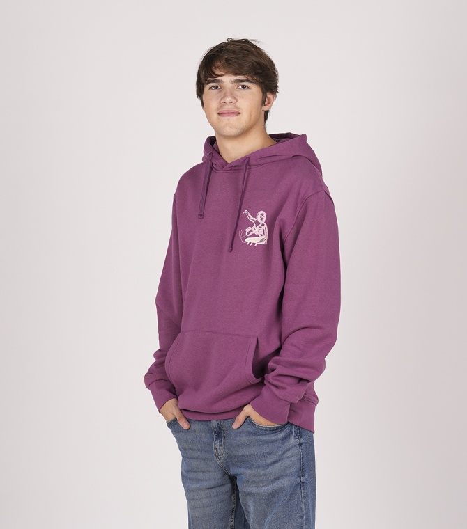 Sudadera STYLING  Nirvana -Merlot