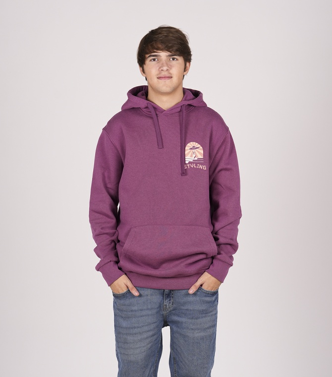 Sudadera STYLING Truth -Merlot