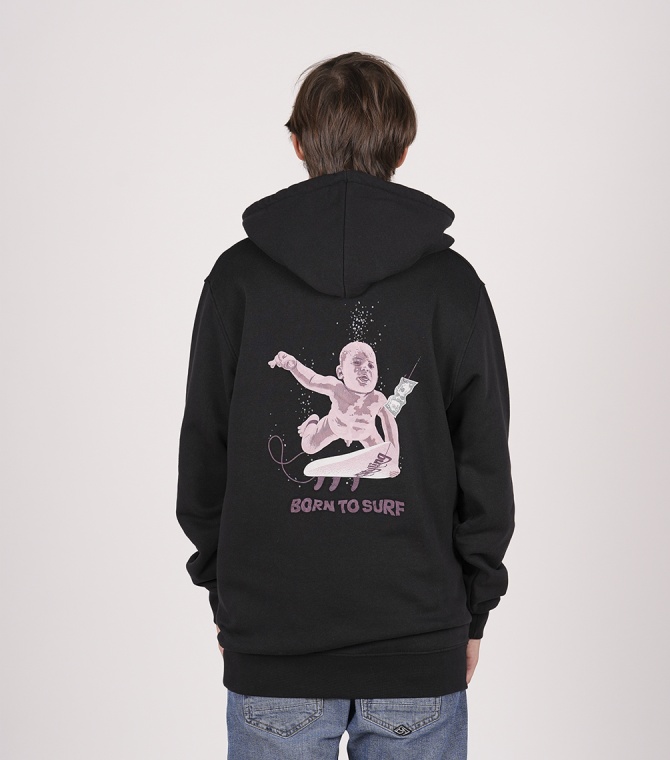 Sudadera STYLING Nirvana -Negro