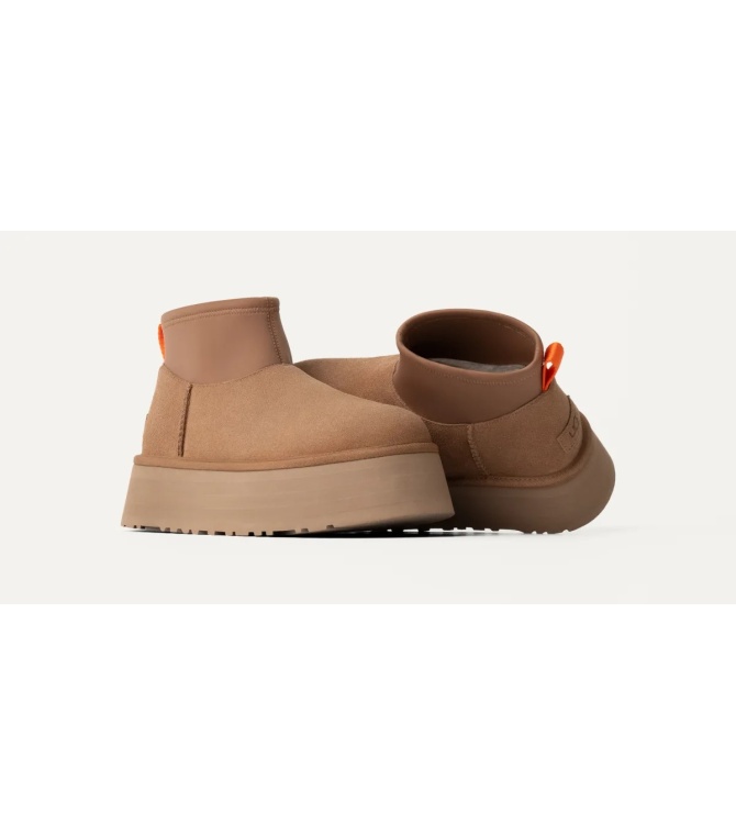 Botas UGG W Classic Mini Dipper-Chestnut