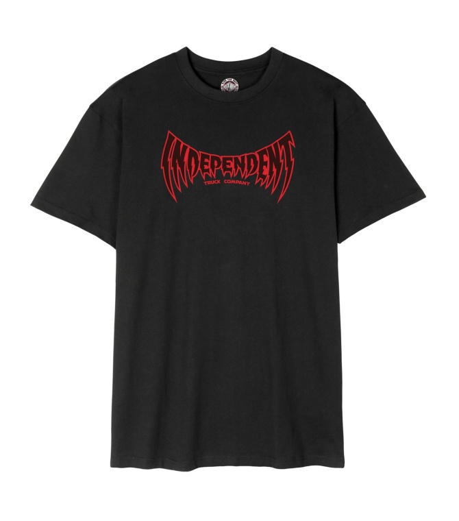 Camiseta INDEPENDENT Voltage Span T-Shirt-Black