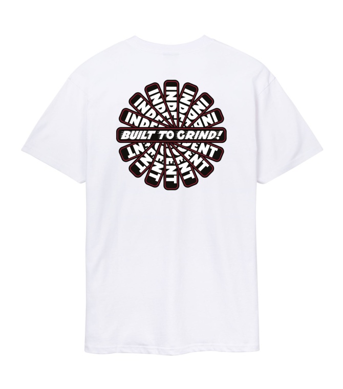 Camiseta INDEPENDENT Btg Speed Revolve T-Shirt-White