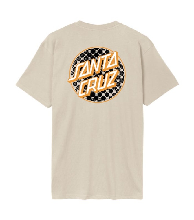 Camiseta SANTA CRUZ Meyer Freestyle Dot T-Shirt-Chalk